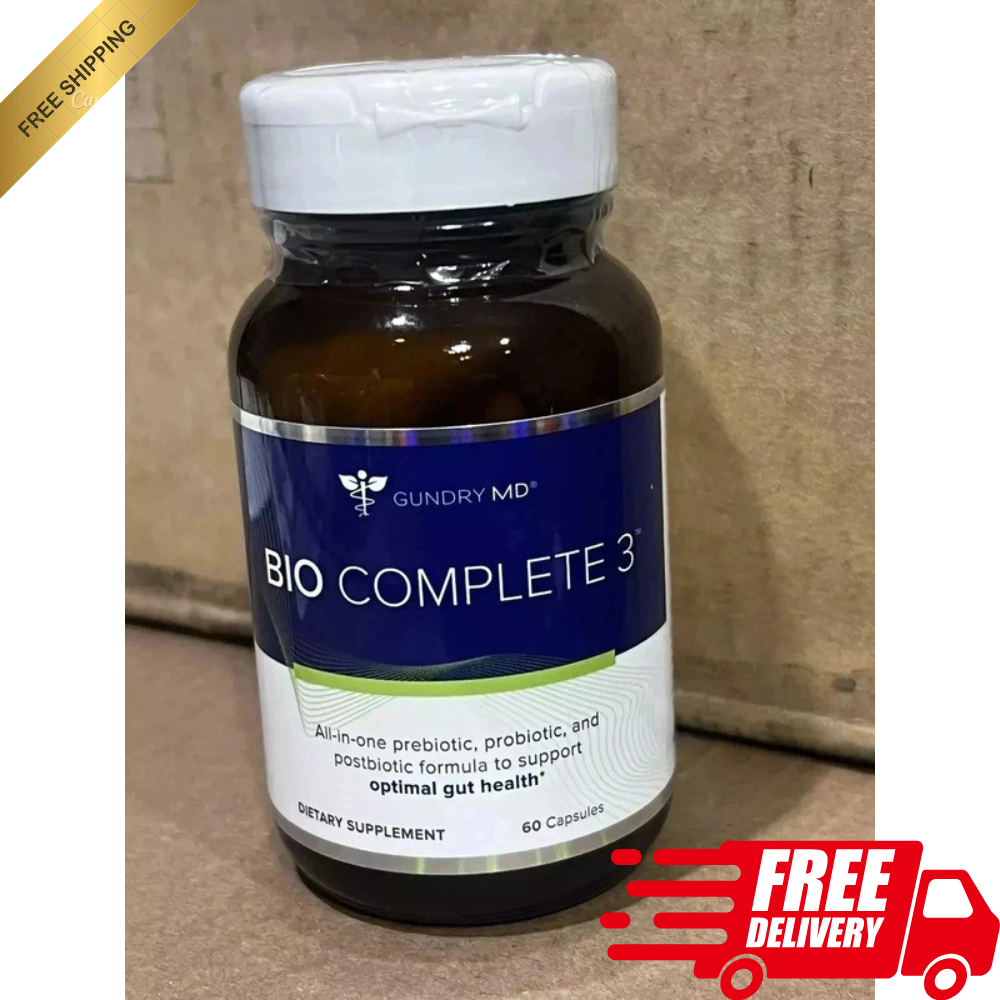 BIO COMPLETE 3 Prebiotics and Postbiotics 60 Capsules