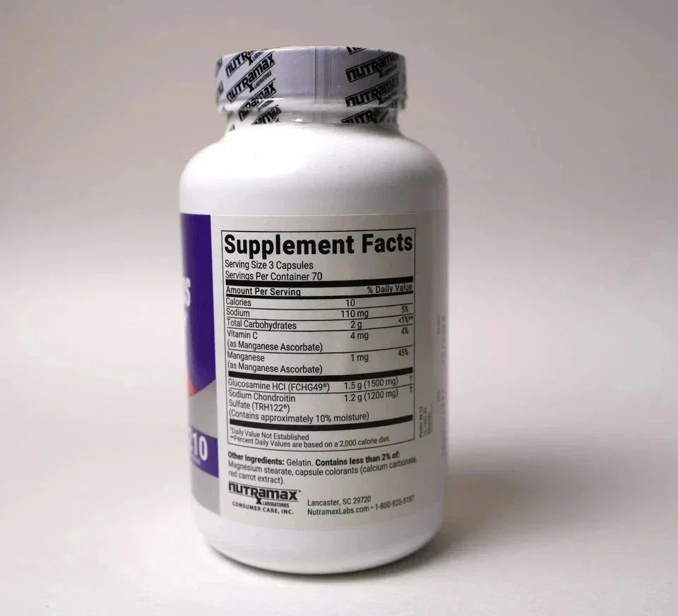 Cosamin DS Joint with Glucosamine & Chondroitin for Joint Health, 210 Capsules