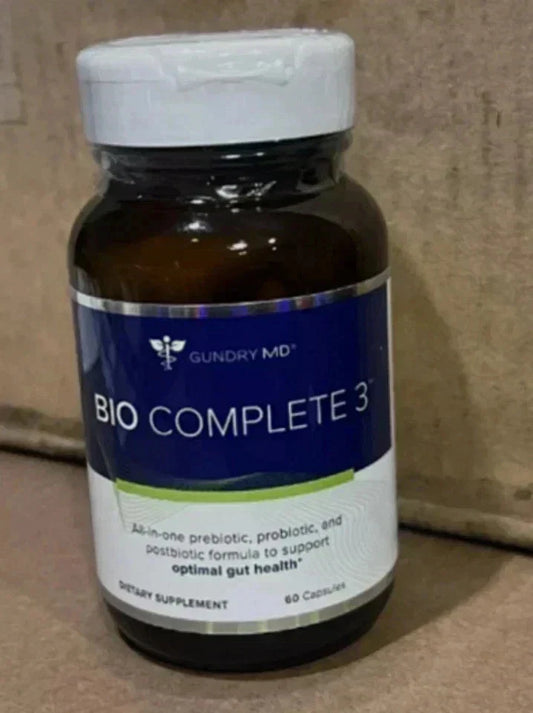2 PACK Bio Complete 3 Supplement 60 Caps Optimal Gut Health