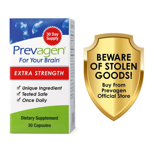 4 Pack Prevagen Extra Strength 20mg Capsules - 30 Count - (60-Day Supply)