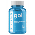Goli Ashwagandha Vitamin D Gummy - 60 Count - Mixed Berry Ksm-66 Vegan Plant