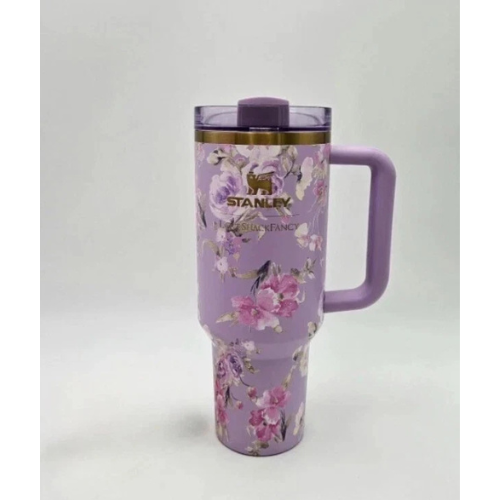 STANLEY x Love Shack Fancy Happy Thoughts Tumbler 40oz Purple Mothers Day