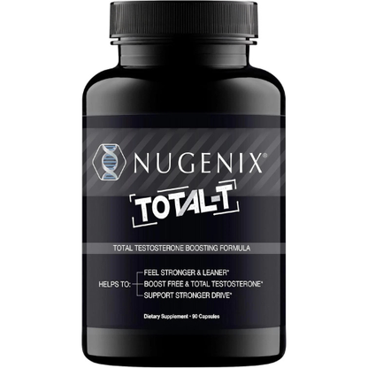 Nugenix Total-T Free And Total Testosterone Booster Supplement 90 Capsules  New
