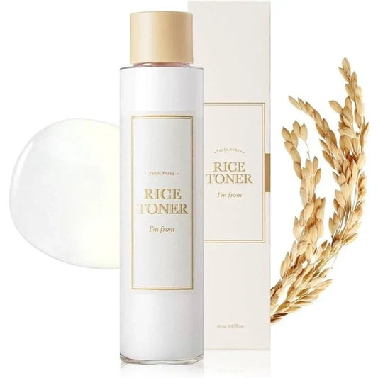 I’m From Rice Toner – 150 ml Milky Essence, 77.78% Rice Extract, Hydrating