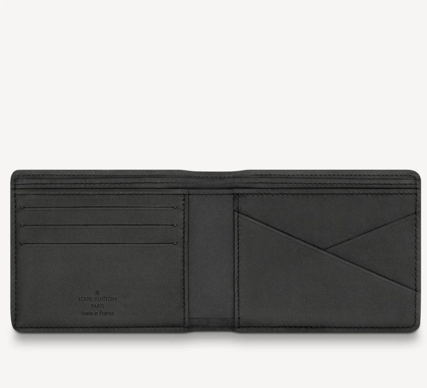 Louis Vuitton Black Monogram Wallet  New