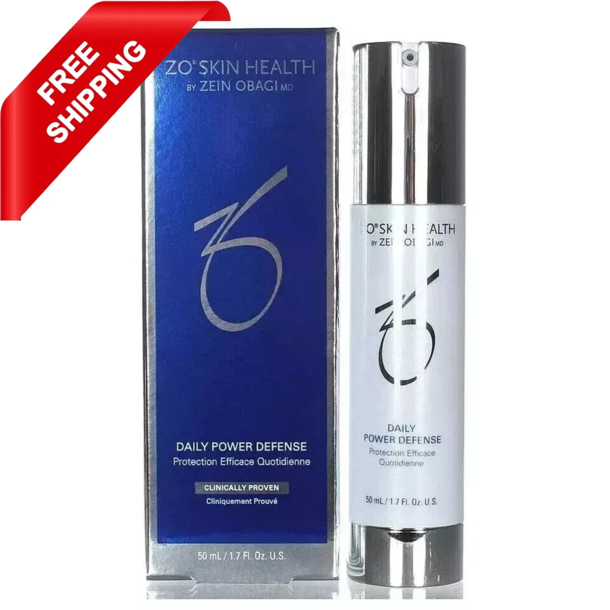 Zo Skin Health Daily Power Defense 50ml (1.7 Fl Oz) Anti-Aging Exp. 12/2029