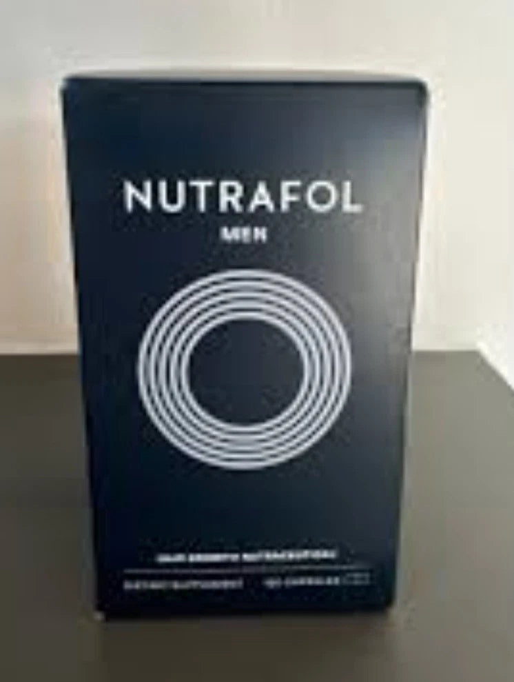 Nutrafol Men Supplement Hair Growth Nutraceutical 120 Capsules- 1 Month Supply