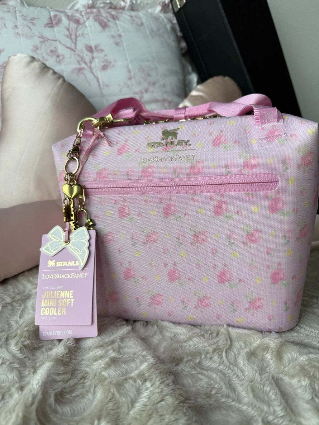 New Stanley 1913 x LoveShackFancy All Day Julienne Mini Cooler