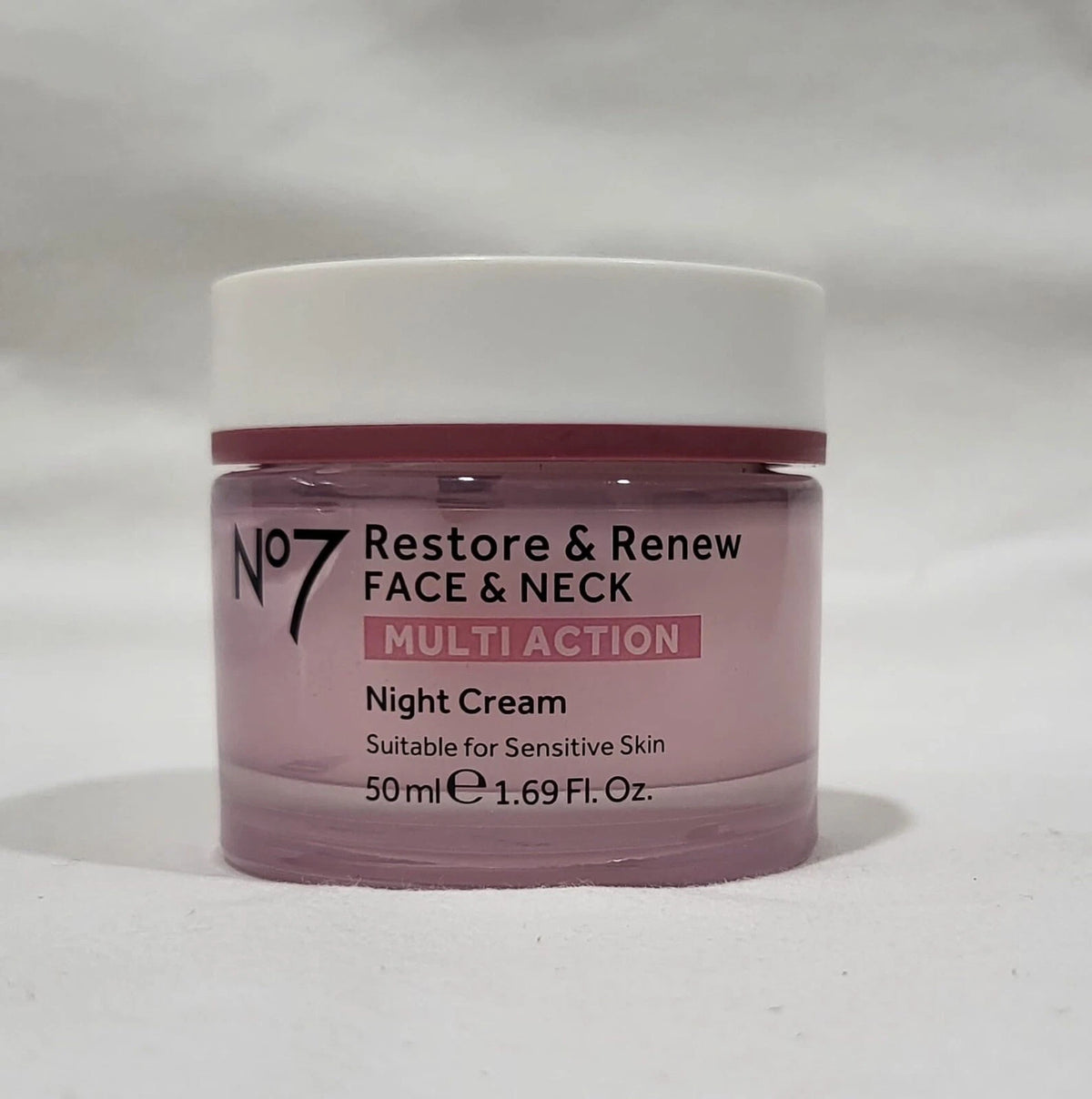 Boots No7 Restore & Renew Night Cream 1.6 oz (50 ml)