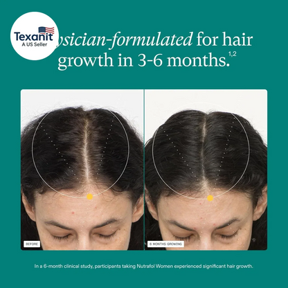 Pack of 3 Women’s Hair Growth Supplement 360 Caps – Fast Shipping Ages 18 - 44