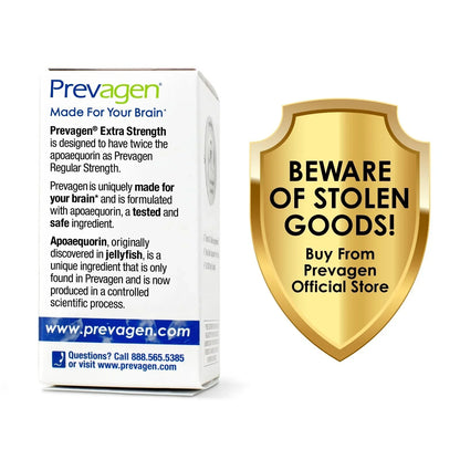 4 Pack  Prevagen Extra Strength 20mg Capsules - 30 Count -  (60-Day Supply)